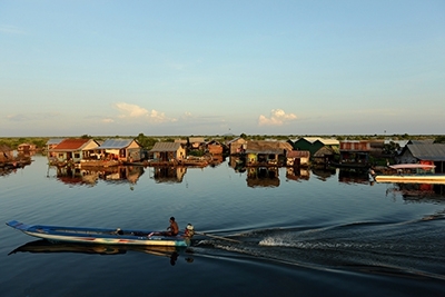 Lago Tonle Sap y Chong Khneas